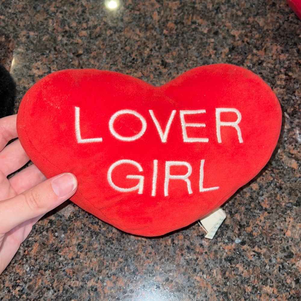 Lover girl mini pillow